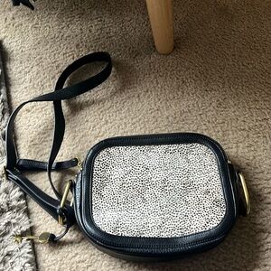 Fossil leopard print bag
